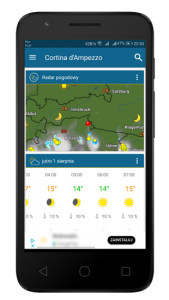 Aplikacje dla fotografów - Pogoda & Radar